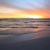 Sonnenuntergang, Siesta Beach