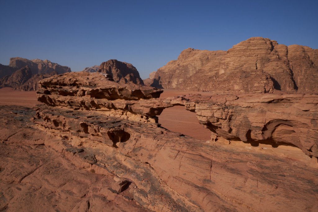 Felsbogen, Wadi Rum